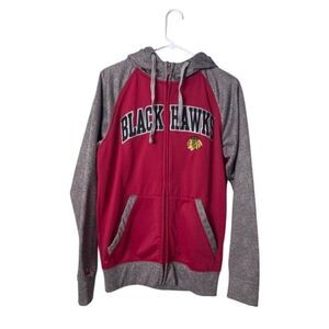 Chicago Blackhawks Antigua Hoodie Jacket S Polyester